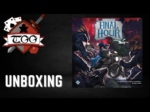 Arkham Horror: Final Hour Board Game Unboxing