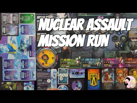 Marvel Dice Throne Missions Campaign | Nuclear Assault Mission Run Solo