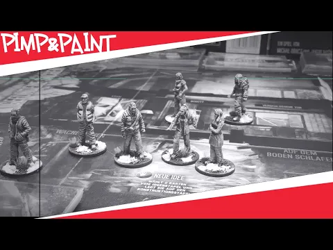 This War of Mine - 3D printed inlay and painted Miniatures