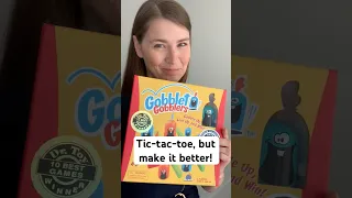 Gobblet Gobblers is a strategic kids game that puts tic-tac-toe to shame #earlylearning #kidsgames