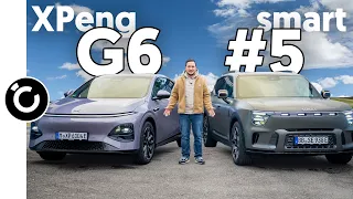 XPeng G6 vs smart #5 – Die bessere 800V Model Y Alternative?