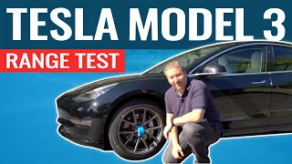 Tesla Model 3 Highway Range Test @70 mph