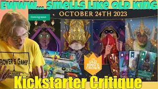 The Old King's Crown: A Tale of Royalty, Rebels and Ruses - Kickstarter Critique Review