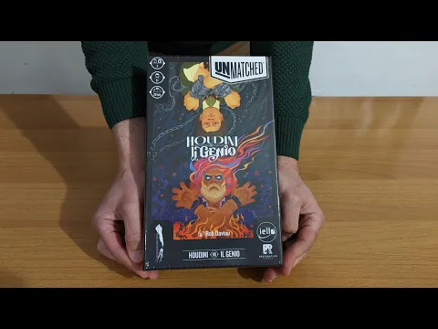 Unboxing di Unmatched: Houdini vs Genio della Lampada