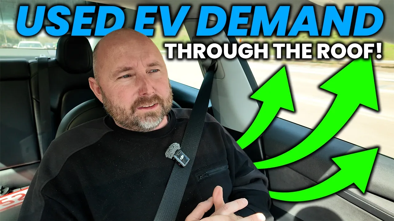 10,000 miles for £100?!  No wonder EV demand is massive! Used market update.