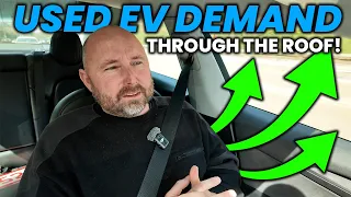 10,000 miles for £100?!  No wonder EV demand is massive! Used market update.