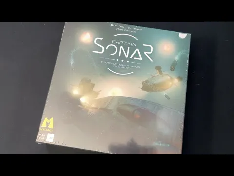 TDG: Captain Sonar unboxing with Ray