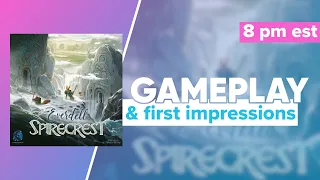 Everdell Spirecrest Expansion Gameplay & First Impressions | @StarlingGames