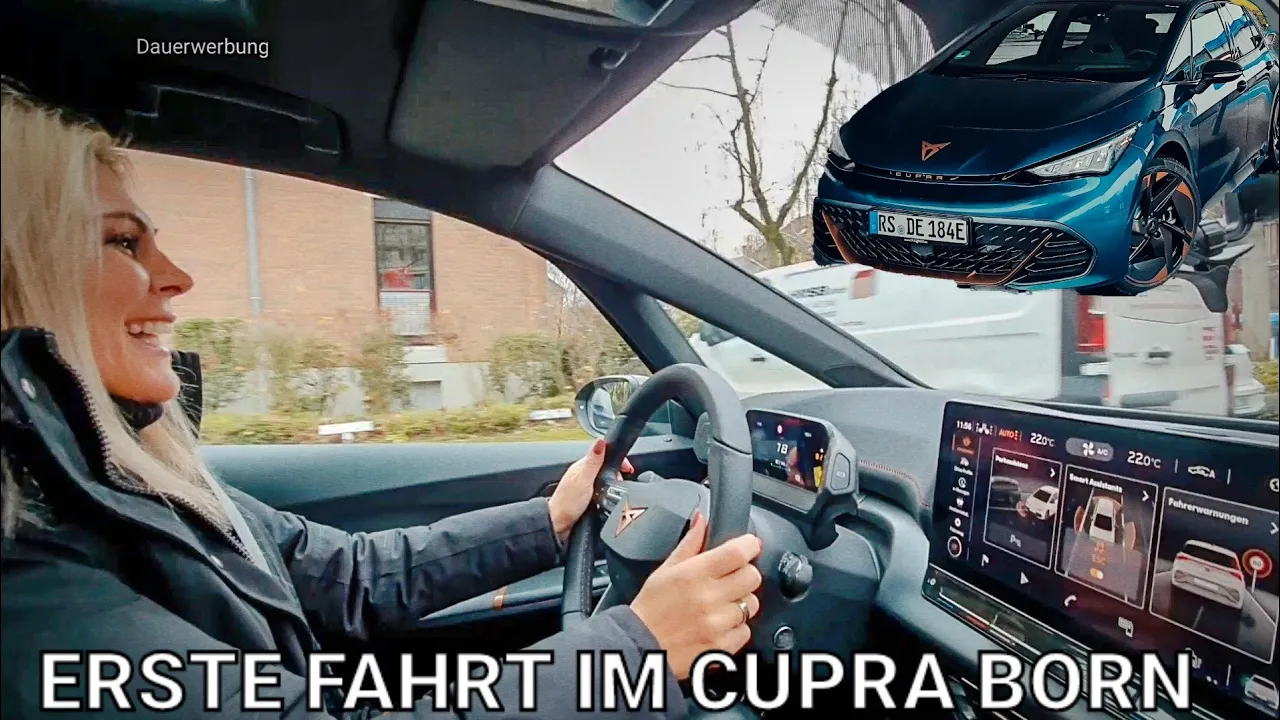 Elektroauto Cupra Born 58 kWh - Erste Fahrt mit Naz. Aufregung pur
