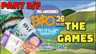 Part 3 - The Games We Played! + Spooktacular Monster Showcase! [All aBOARD EXPO '26]