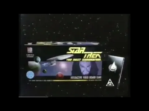 Star Trek The Next Generation VHS Video Board Game Commercial 1994