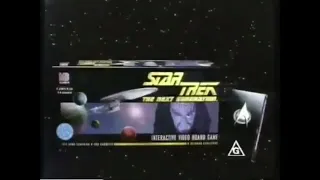Star Trek The Next Generation VHS Video Board Game Commercial 1994