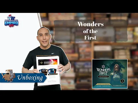 Wonders of the First CCG Unboxing