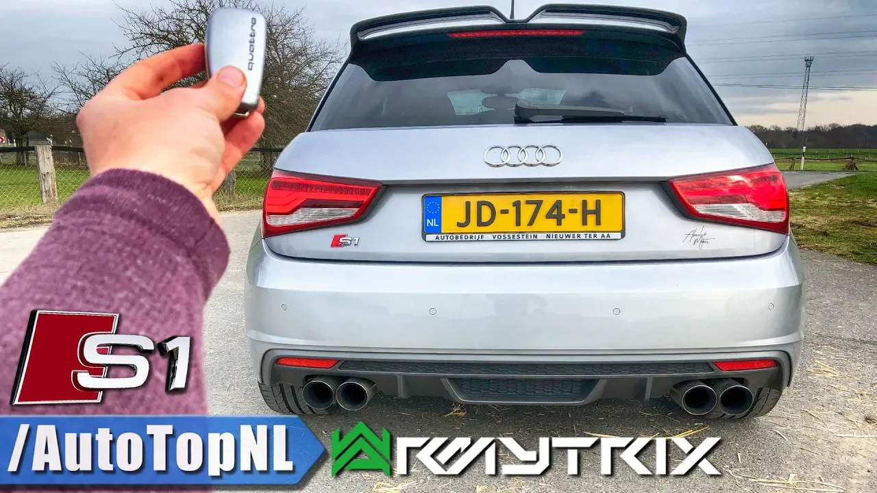 AUDI S1 Sportback 320HP REVIEW POV Test Drive on AUTOBAHN & ROAD by AutoTopNL
