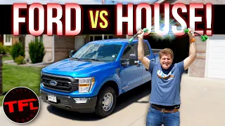 Can You Actually Power Your House With A Pickup Truck? Maybe...It's Complicated!