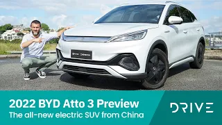2022 BYD Atto 3 Preview | The all-new electric SUV from China | Drive.com.au