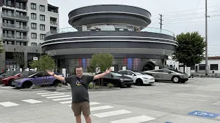 What a COOL EV Charging Experience! Tesla Diner Walk-around