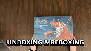 Inis - Board Game Unboxing & Reboxing - What's in the Box?