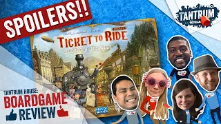 Ticket to Ride Legacy: Legends of the West SPOILERS!!