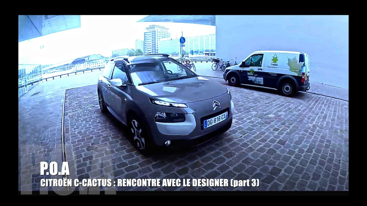 Citroën C4 Cactus, petite rencontre avec le designer  (part 2)
