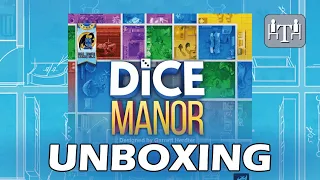 Dice Manor Board Game Unboxing - Two Player Tuesdays