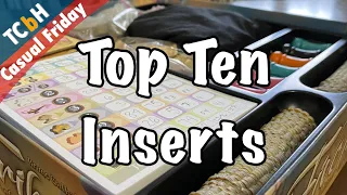 Top 10 Board Game Inserts - Casual Friday ft. Jennifer Graham-Macht of Keymaster Games