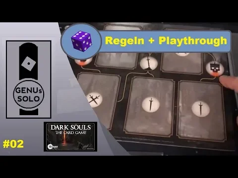 Dark Souls: The Card Game (Kartenspiel) - Playthrough - S01E02 - Regeln - deutsch