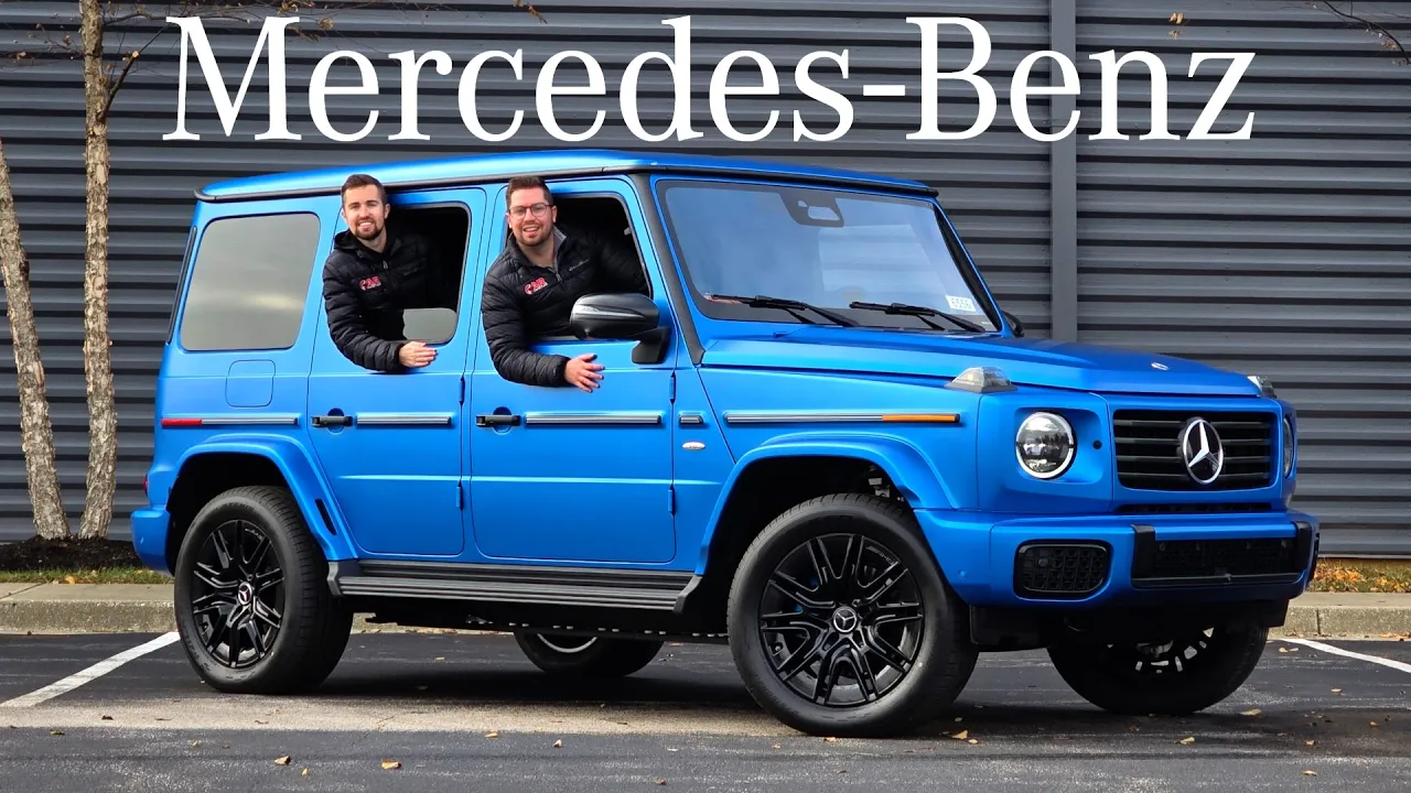 2025 Mercedes G-Wagon (G580) -- A Great Modern UPDATE to an Iconic SUV?? ($180,000)