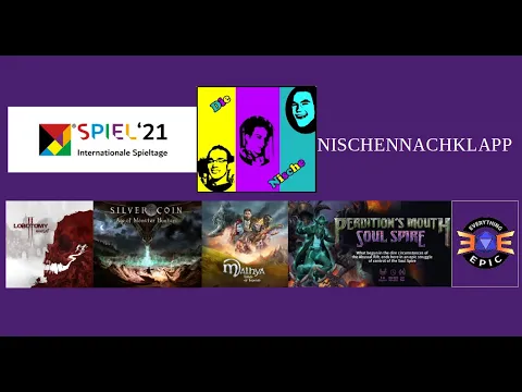 SPIEL ESSEN 21: Der Nischennachklapp (mit Lobotomy 2, Malhya, Soul Spire, Silver Coin, Lost Tomb...)