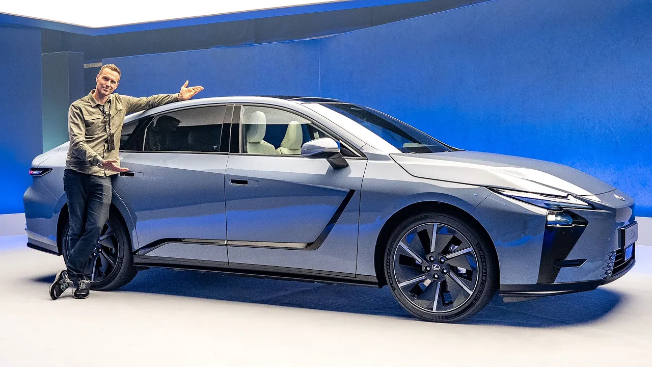 Sniktitt på Lexus ES 350e og 500e – dette er ikke en bil for alle