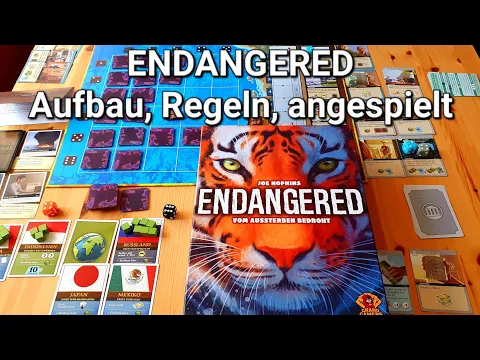 ENDANGERED, Vom Aussterben bedroht // #brettspielvibes