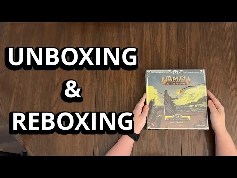 Pagan: Fate of Roanoke Beyond the Palisades Expansion - Unboxing & Reboxing - What's in the Box?