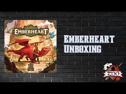 Emberheart Board Game Unboxing | A Closer Look at Components & Gameplay Materials