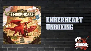 Emberheart Board Game Unboxing | A Closer Look at Components & Gameplay Materials