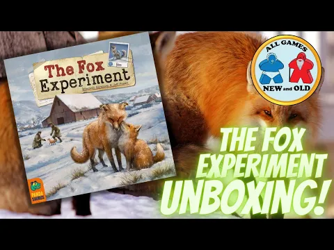 The Fox Experiment: Kickstarter Edition (Unboxing!)