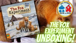 The Fox Experiment: Kickstarter Edition (Unboxing!)
