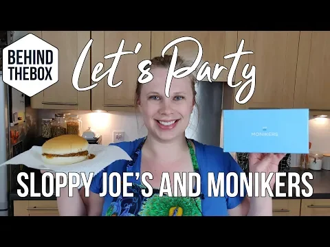 Let's Party with Lindsey Ep.1 - Sloppy Joes and Monikers