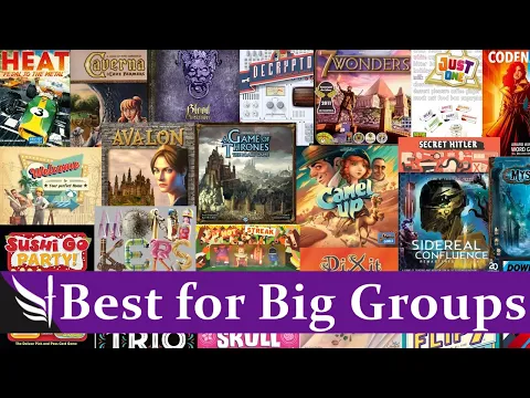 Best Board Games for Big Groups (Top 10)