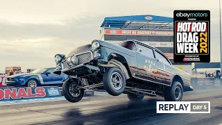 Day 5 (Finals) - HOT ROD Drag Week 2022 Livestream REPLAY | MotorTrend