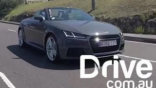 Audi TT Roadster S Line Road Test | Drive.com.au
