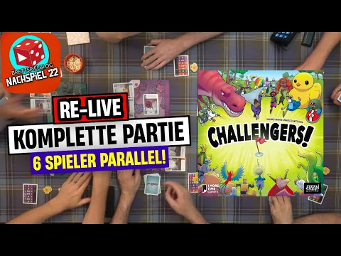 DER Messegeheimtipp: CHALLENGERS - komplette Partie zu sechst! | NachSPIEL 22 Re-Live