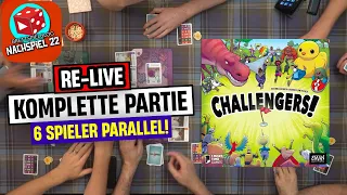 DER Messegeheimtipp: CHALLENGERS - komplette Partie zu sechst! | NachSPIEL 22 Re-Live