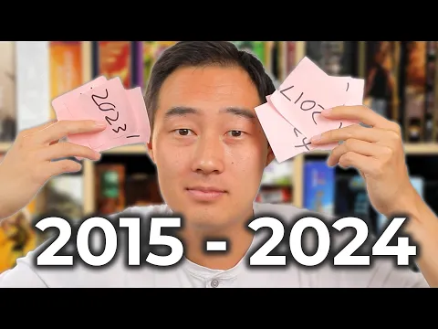 Trying to rank the last 10 years of Board Games (2015-2024)