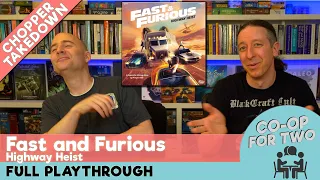 Fast & Furious Highway Heist - Playthrough - Chopper Takedown Scenario (4k)