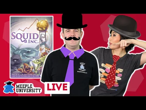 Squid Inc - Live Playthrough Board Game and Giveaway