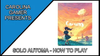 Canvas Solo Automa: How to Play