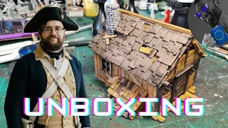 28mm Lumberjack Hut (Medieval/AWI/Napoleonic or Fantasy bulding) for just 15USD!