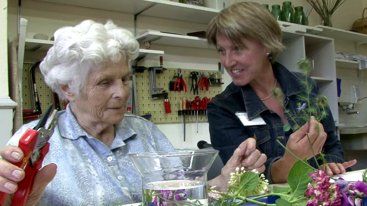 Aktivierungsfachmann/-frau HF – Film mit einer Berufstätigen