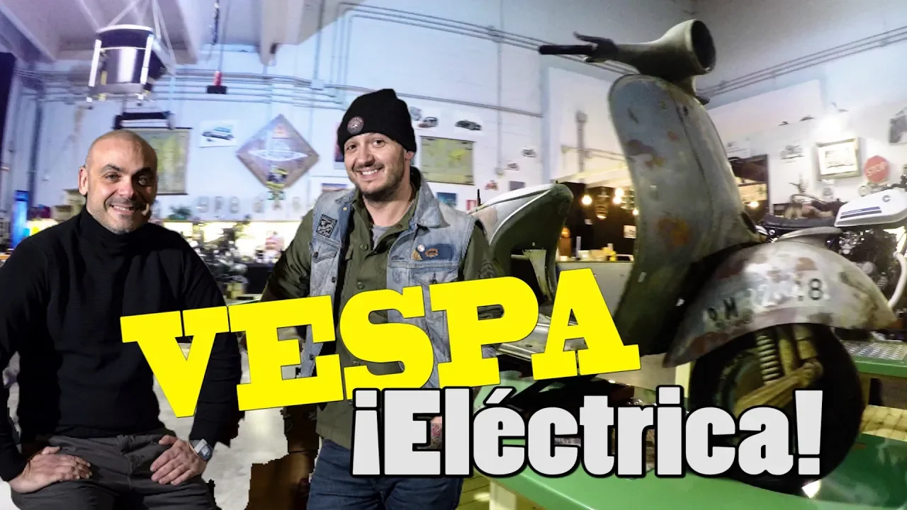 FABRICAMOS una VESPA ELÉCTRICA del '58: ¡Detalles desvelados y primer montaje! - EPISODIO 1
