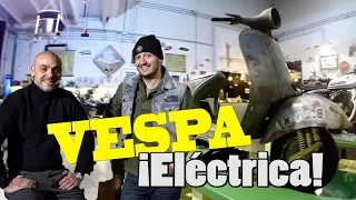 FABRICAMOS una VESPA ELÉCTRICA del '58: ¡Detalles desvelados y primer montaje! - EPISODIO 1